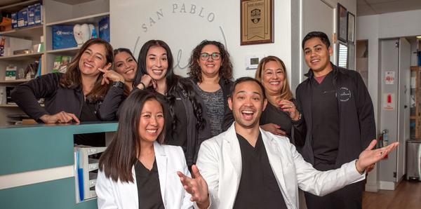 the dental team at San Pablo Smiles