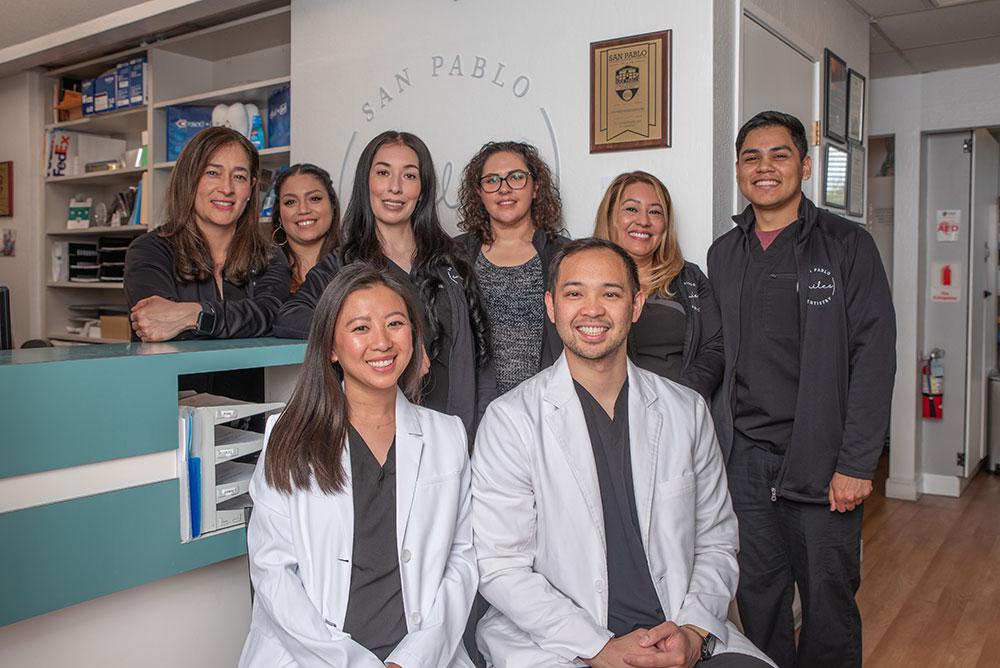the dental team at San Pablo Smiles